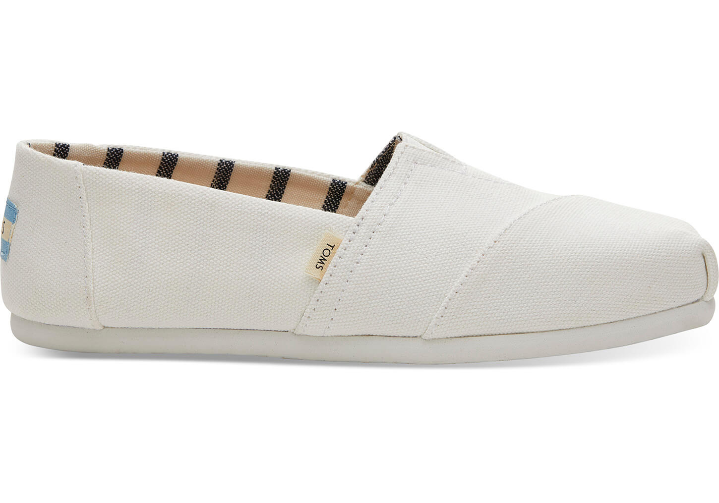 Toms Classics Canvas - Womens Alpargata Espadrilles - White - NZ - 967250FSW